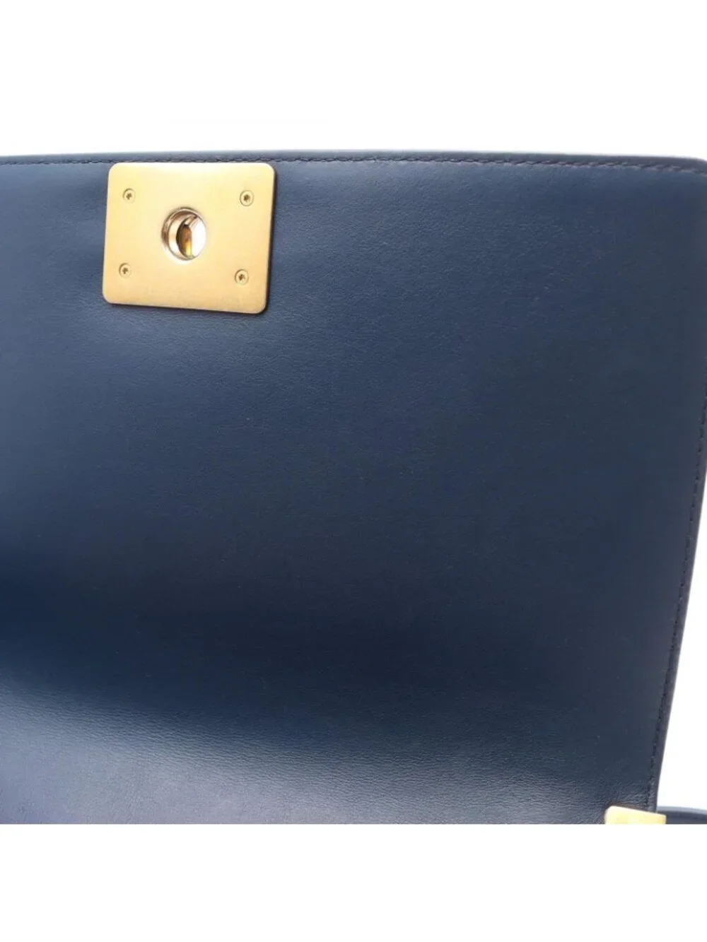 Chanel Shoulder Bag Boy Chevron V-stitch Blue Red White Leather Chain